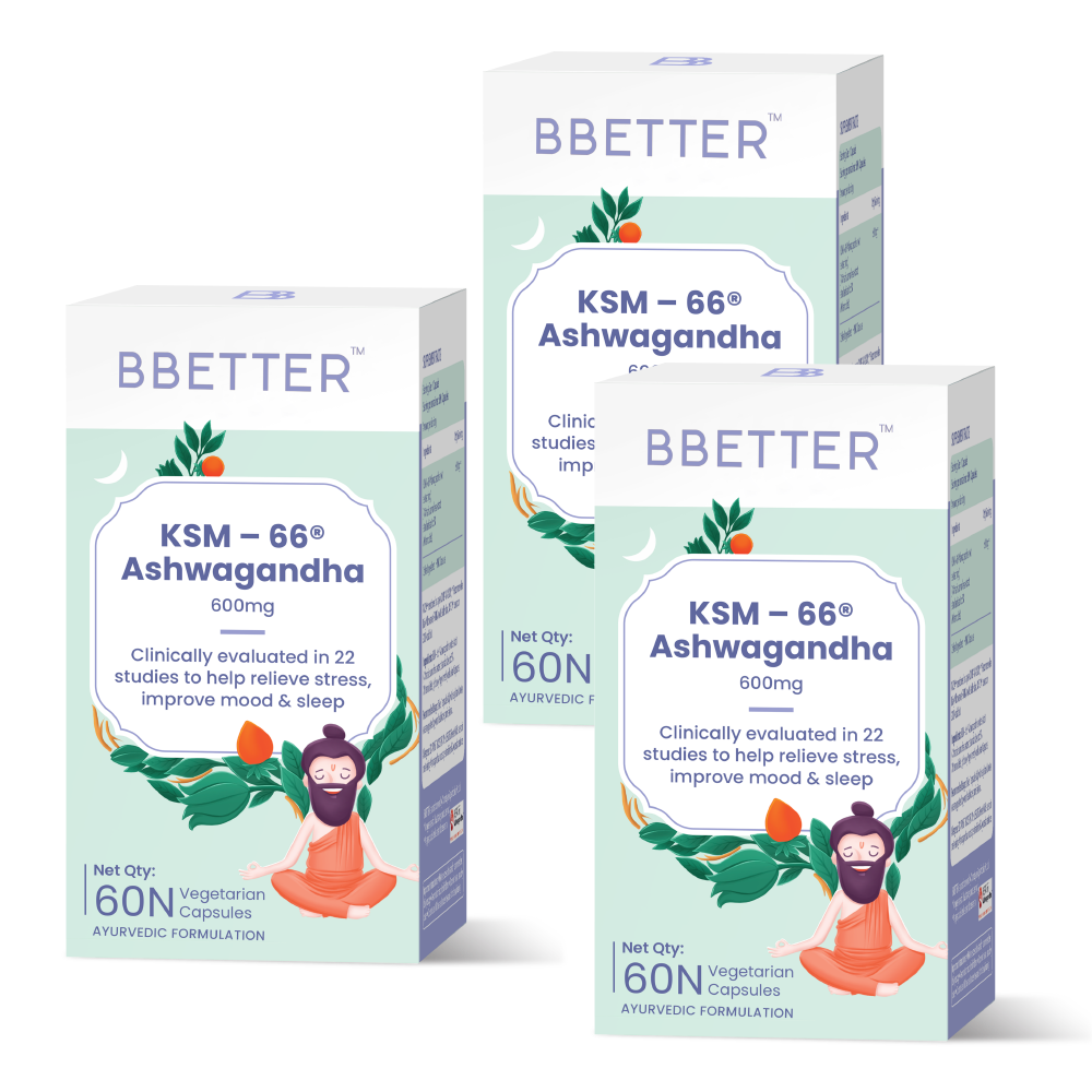 BBETTER Ashwagandha - 3 Month Course