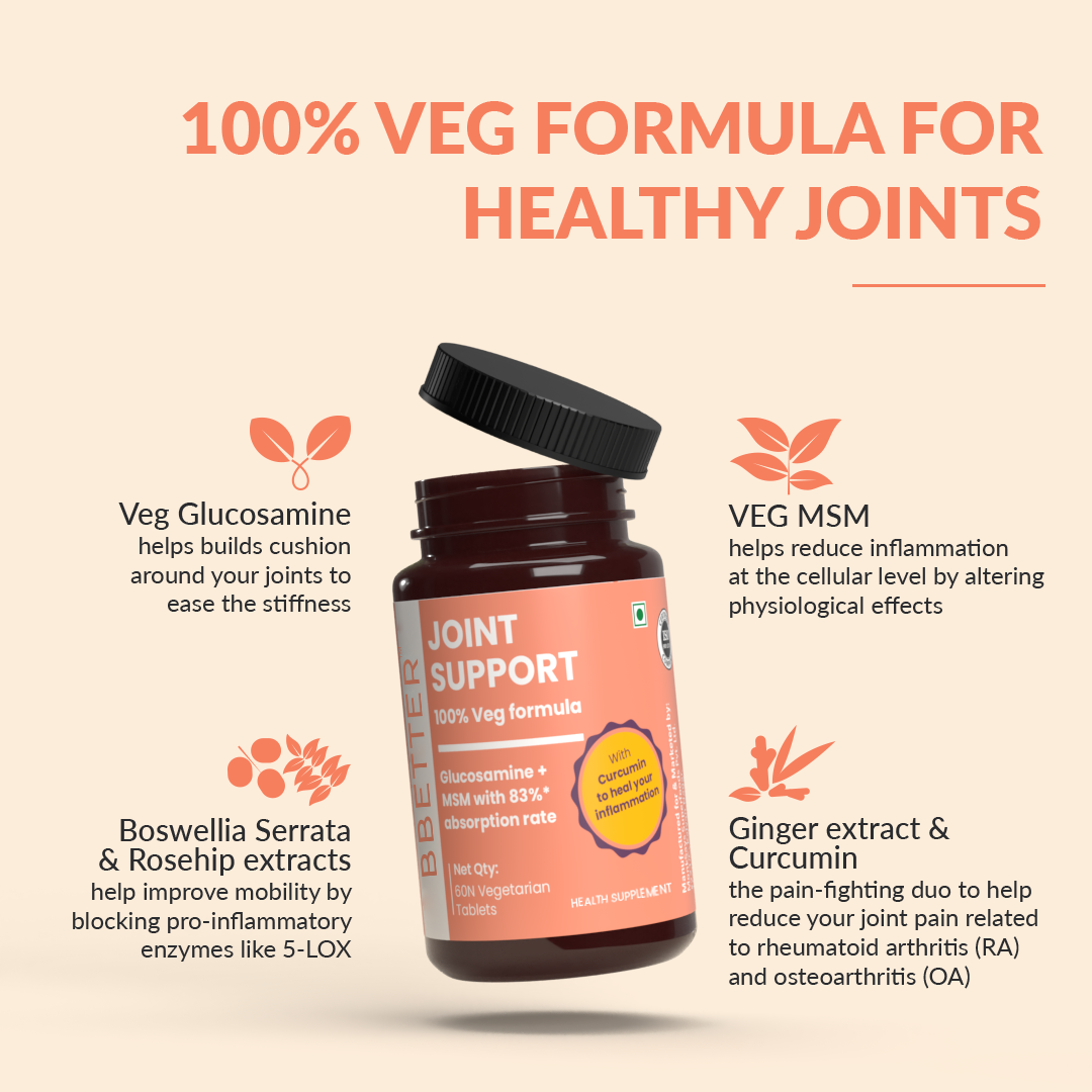 100% Veg Joint Support - 2 Month Course